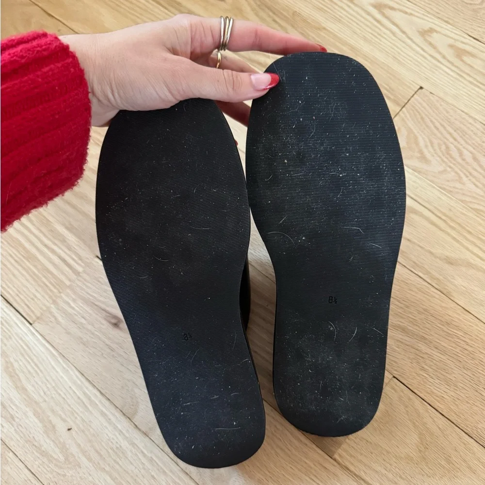 Loeffler Randall Haven Black Leather Mule - Picture 2 of 4